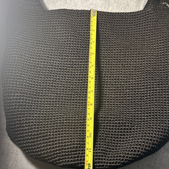 The Sak Black Crochet Tote Bag - Picture 9 of 10